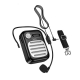Портативна колонка з гарнітурою HOCO L23 Lemony speaker with wired microphone, 5W, Black