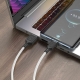 Кабель HOCO X90 Cool silicone charging data cable for Type-C White