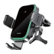 Автотримач для телефона з БЗП WIWU FREELANDER Car Wireless Charger CH-313 Black