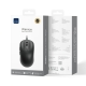 Маніпулятор миша дротова WIWU USB2.0 Wired Mouse WM111 Black