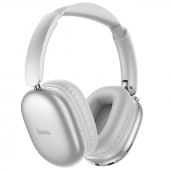 Бездротові накладні навушники HOCO W73 Graceful BT headphones(App) Silver
