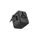 Мережевий фільтр WIWU 25W Warrior GaN Universal Adapter 2C1A Wi-UA011 Black