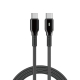 Кабель WIWU 60W Duralink Series Nylon Braided Cable 
Wi-C075 C-C 1M