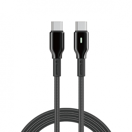 Кабель WIWU 60W Duralink Series Nylon Braided Cable 
Wi-C075 C-C 1M
