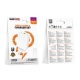 Мережевий зарядний пристрій з кабелем BOROFONE BAS76A Source PD30W+QC3.0 charger set(C to iP) White