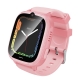 Дитячий смарт-годинник HOCO Y106 4G 46mm. 730 mAh children phone watch Pink
