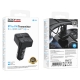 АЗП з FM-модулятором BOROFONE BC63 Selecto car BT FM transmitter Black