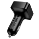 АЗП з FM-модулятором BOROFONE BC63 Selecto car BT FM transmitter Black