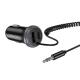Bluetooth-ресивер BOROFONE BC64 Contento dual-port car BT receiver with built-in cable Black