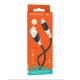Кабель BOROFONE BX79 USB to Micro 2.4A, 1m, silicone, silicone connectors, Black