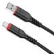 Кабель Hoco X59 Victory charging data cable Type-C(L2M) Black