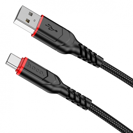 Кабель Hoco X59 Victory charging data cable Type-C(L2M) Black