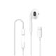 Навушники дротові WIWU EB307 Solobuds Wired Earbuds (Type-C) White