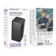 Зовнішній акумулятор BOROFONE BJ80C Clever 22.5W+PD20W fully compatible power bank(50000mAh) Black