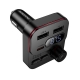 АЗП з FM-модулятором BOROFONE BC61 Ocean 45W(1A1C) car BT FM transmitter Black