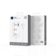 Мережевий подовжувач WIWU 30W Cube Multiple Function GaN Power Strip 1C3A+3 sockets Wi-S005 EU White