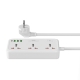 Мережевий подовжувач WIWU 30W Cube Multiple Function GaN Power Strip 1C3A+3 sockets Wi-S005 EU White