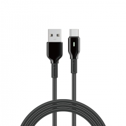 Кабель WIWU 27W Duralink Series Nylon Braided Cable Wi-C073 A-C 1M