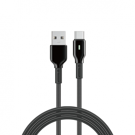 Кабель WIWU 27W Duralink Series Nylon Braided Cable Wi-C073 A-C 1M
