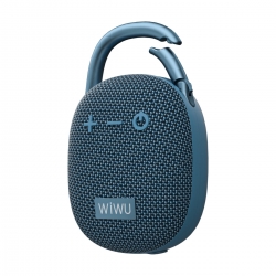 Портативна колонка WIWU H3 Clip Fun Portable 5W, IPX5, Blue