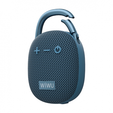 Портативна колонка WIWU H3 Clip Fun Portable 5W, IPX5, Blue