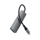 USB-хаб ACEFAST J15 USB-C 4-in-1 HUB Metal Gray