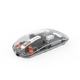 Маніпулятор миша бездротова WIWU Crystal Magnetic Wirless Mouse WM105 (Dual-bluetooth +2.4G three-mode) Grey