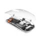 Маніпулятор миша бездротова WIWU Crystal Magnetic Wirless Mouse WM105 (Dual-bluetooth +2.4G three-mode) Grey