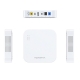 ДБЖ (Mini UPS) для роутера MARSRIVA KP4 10000mAh (18W Output DC 12/9/5V USB-A USB-C) white