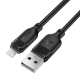 Кабель ACEFAST C16-02 TPU charging data cable USB-A to L Black