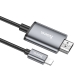 Перехідник HOCO UA27 HD on-screen cable iP to HDTV Metal Gray