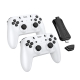 Ігрова приставка + 2 джойстики HOCO GA31 Collection game box+two wireless gamepads set White