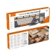 Клавіатура HOCO GM61 Murphy 3-color wired keyboard(Ukrainian version) star gray