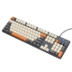 Клавіатура HOCO GM61 Murphy 3-color wired keyboard(Ukrainian version) star gray