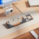 Клавіатура HOCO GM61 Murphy 3-color wired keyboard(Ukrainian version) star gray