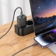 Мережевий зарядний пристрій з кабелем HOCO N61 Gentle PD20W+QC3.0 charger set(C to iP) Black