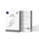 Мережевий зарядний пристрій WIWU 20W Cube GaN Fast Charger 1C Wi-G014 EU White