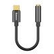 Кабель-перехiдник Baseus Type-C Male to 3.5mm Female Adapter L54 Black