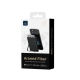 Картхолдер WIWU Warriors Carbon Magsafe Metal Stand Card Holder MW-007 Black