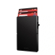 Картхолдер WIWU Warriors Carbon Magsafe Metal Stand Card Holder MW-007 Black