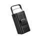 Зовнішній акумулятор BOROFONE BJ65B High 22.5W+PD20W+four-cables power bank(80000mAh) Black