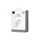 Мережевий зарядний пристрій WIWU 33W Cube GaN Fast Charger A+C Wi-G017 EU White