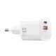 Мережевий зарядний пристрій WIWU 33W Cube GaN Fast Charger A+C Wi-G017 EU White