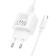 Мережевий зарядний пристрій з кабелем HOCO CS52A Surplus single-port QC3.0 charger set(Type-C) White