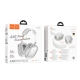 Бездротові накладні навушники HOCO W68 Calma ANC noise-canceling BT headphones(App) Silver