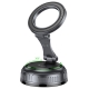 Автотримач для телефона HOCO H92 High vacuum suction cup magnetic holder(universal) Black Metal Gray