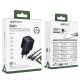 Мережевий зарядний пристрій з кабелем ACEFAST A118 PD30W mini GaN USB-C fast charger set (P16) Black