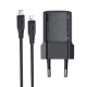 Мережевий зарядний пристрій з кабелем ACEFAST A118 PD30W mini GaN USB-C fast charger set (P16) Black