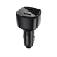 Автомобільний зарядний пристрій ACEFAST B18 200W(2USB-C+USB-A)fast car charger Black