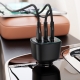 Автомобільний зарядний пристрій ACEFAST B18 200W(2USB-C+USB-A)fast car charger Black